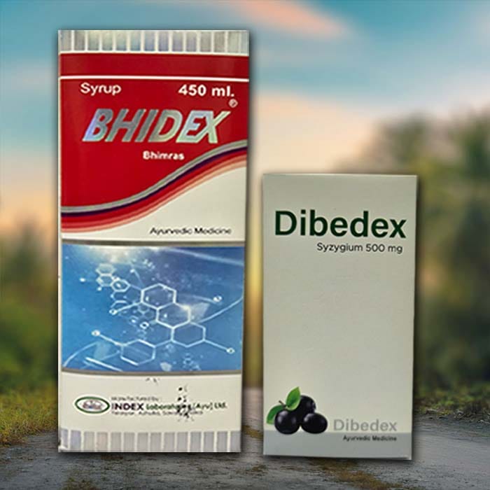 Bhidex ( 450 ml ) + Dibedex ( 60 cap )